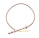 Watlow G4J37 Flanged Firerod Cartridge Heater 3/8" x 4-1/2" 240V 500W 24" Length
