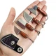 Damascus Axe Knife 4 Set EDC Box Cutter for Package Opening