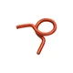 GRAINGER APPROVED HC-20ST R Hose Clamp,1 9/32"Max ID,Red,PK25 2UTK3
