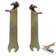 TorSor 2 Pack Cleat Lever Lock Tool TDC/TDF/HVAC Duct Tools Clip 2in1 Gold 
