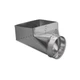 Imperial 10 in X 6 in Silver Galvanized Steel Register Boot GV0629