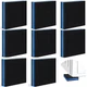 ZAVOOS 8 Pack Rubber Anti Vibration Pad, 4'' x 4'' x 7/8'' Heavy Duty EVA Sou...