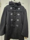 Rare Rothco Military Inspired Wool Duffle Jacket  Spec 088-15012 -Toggle M Black