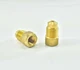 3/16" Metric Tube adapter 10x1.0 inverted flare (F) to13 x1.5 Bubble flare (M)