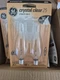 12 General Electric GE 25 watt 90806 Crystal Clear Candleabra Base Light Bulb
