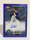 2024 Topps Chrome Emerson Hancock RC Auto Purple Refractor /250 RA-EH