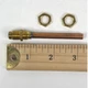 C&D Valve Mfg. Co. CD3604 Access Valve with Copper Tube and Brass Nuts HVAC