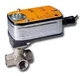 Belimo 321284 | -MFT-S US | Ball Valve | 1" | 3 Way | 11 Cv | w/ Spring Return |