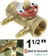 *NEW* Bell & Gossett CB-1 1/2 Lead Free Circuit Setter Valve 1-1/2"Npt