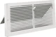 NEW Imperial RG0111 STEEL Baseboard Register, White, 10" x 6" 5385794
