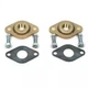 Grundfos 519652 Flange Set 1&rdquo; NPT Bronze