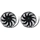2X For Thermo King V-Series 12V Cooling Fan 78-1185 78-1375 VA11-AP7C-57A