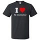 I Love My Linebacker T shirt I Heart My Linebacker