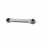 YELLOW JACKET 60612 Reversible Ratcheting Wrench 7" Steel 1/2" 9/16" 3/16" 1/4