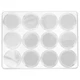 1Set Display Box for Brooch Pin Storage with Clear Lid Design