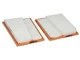 For Filtron AP 034/4-2X Air filter AP 034/4-2X Air filter (Cartridge) fits: AG