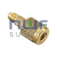 Yellow Jacket 19109 Quick Coupler Low Loss 1/4 In Mxf 0 Deg