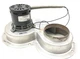 FASCO 7121-10659 Draft Inducer Blower Motor Assembly U21B 115V used #MN132
