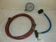JB INDUSTRIES VACUUM TEST GAUGE BLUE for R-502, R-22, R-12 w/ RED & BLUE HOSE