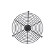 AMERIC GUARD-VAF3000 Guard Wire,12 in.,Black 40TU69