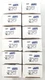 Lot of 12 Jard by Mars 12907 Oval Motor Run Capacitors 7.5 MFD 370 VAC