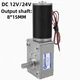8*15MM DC 12V/24V Worm Gear Motor 5840-31ZY Speed Adjustable 6RPM~470RPM CW/CCW