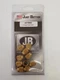 JB Industries A31985 Quick Seal Cap 1/4" Brass Gasket SAE Connection