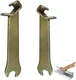 2 Pack Cleat Lever Lock Tool TDC/TDF/HVAC Duct Tools Clip 2In1 Heavy Duty Clamp