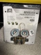 Jb Industries Manifold Gauge: 4 Valves, R-134A/R-22/R-404A, 4 Hoses, 3/8 in 