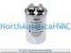 Round Single Motor Capacitor 25 uf MFD 370 VAC Volt Replaces Supco CR25X370R