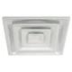 GRAINGER APPROVED 4MJV3 Diffuser, 3-Cone, Duct Size 8", White New.