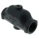 1" Air Purger, 1/8" Threaded Vent (125 PSI, Cast Iron) Amtrol 443-1