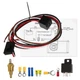 X AUTOHAUX Electric Fan Relay Kit with 185'F On-175'F Off Thread-in Probe 40A...