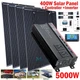 400W Watts Solar Panel Kit / 30A Controller/ 5000W Inverter For Home RV Off-Grid