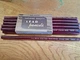 Vintage Illinois Central Railroad Form 520 No 2 Superior Quality Pencils 12 Pack