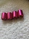 Novent 86682 R410A Locking Caps Pink 1/4" Thread Refrigerant Safety 4 Pack