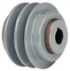 Tb Woods 2VP56118 1-1/8" Fixed Bore 2 Groove Variable Pitch Pulley 5.3
