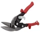 MIDWEST Tool and Cutlery Aviation Snip - Left Cut Offset Tin Cutting Shears w...