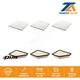 Air Cabin Filters (6 Total) Kit For 2010-2017 Chevrolet Equinox GMC Terrain
