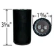 189-227 uF 165V Heavy Duty BMI 091A189B165BD4A USA Motor Start Capacitor