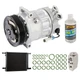 For Cadillac SRX 2010 2011 OEM AC Compressor w/ Condenser Drier