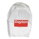 Dayton Hv2113900g Filter Bag Upper, 4.0 Cu. Ft.