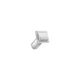 Lambro 604WTP 4 In. Fresh Air Intake Vent, White Plastic, 11 In. Tail Pipe -