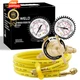 RX WELD Nitrogen Regulator with 0-600 PSI, CGA580 Inlet, 1/4-Inch Male Flare... 