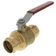 Viega 24015 1-1/4" Brass Ball Valve Press x Press Full Port