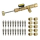 AuInLand R22 R410A A/C Valve Core Removal Tool, Dual Size 1/4 inch, 5/16 inch 