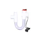 DIVERSITECH DTK210 Condensate Drain Pan Trap 3/4" Plastic HVAC