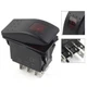 Rocker Start Stop Switch Fit Onan Cummins 308-1038 RV Generator 5PINS Connector