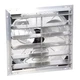 Airmaster Fan 23015 Shutter Mount Exhaust Fan, 12", 1 Speed, 815 Cfm, 115V
