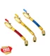 Aupoko R134a R410a R22 R12 AC Charging Hoses 3 Pcs